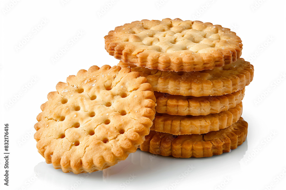 a stack of cookies sitting on top of each other a stack of cookies sitting on top of each other