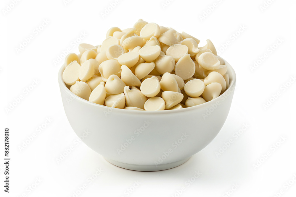 a bowl of macaroni chips on a white surface a bowl of macaroni chips on a white surface