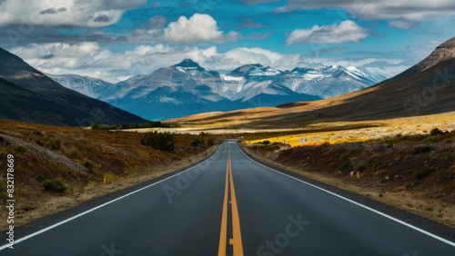 road in mountains