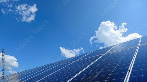 Solar power energy - Closeup of solar panels  pv  photovoltaics   