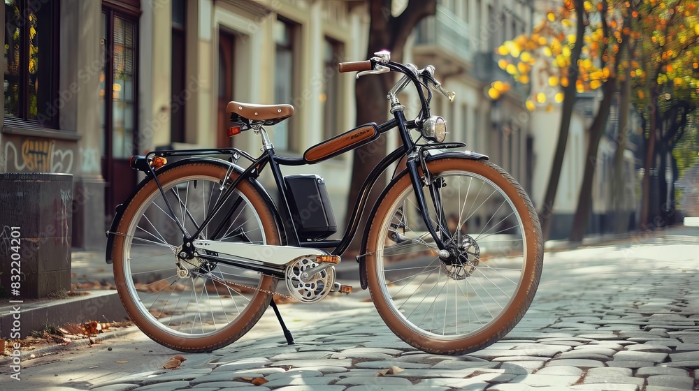 An e-bike represents the fusion of traditional cycling with modern electric power