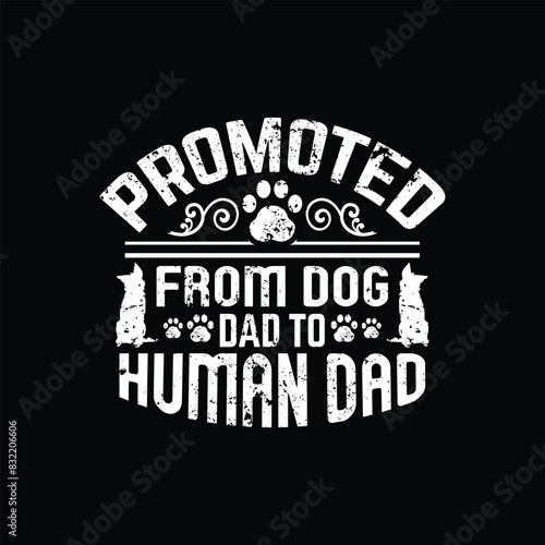Dog typographic t shirt design vector graphic - Dog Lover quotes design.