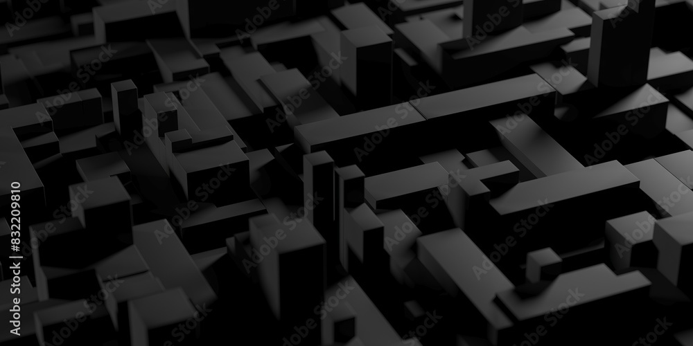 Abstract Black Geometric Shapes Background Texture. Modern and Minimalistic Concept Design Abstract Black Geometric Shapes Background Texture. Modern and Minimalistic Concept Design