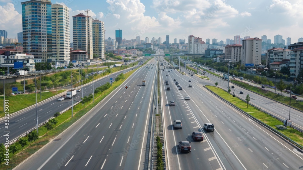 Obraz premium An investment syndicate pooling resources to invest in large-scale infrastructure projects