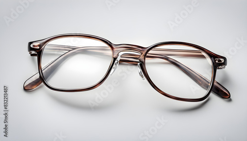 Glasses isolated on white background