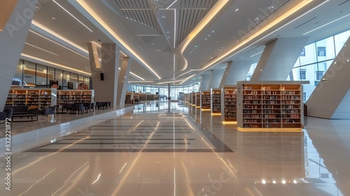 Mohammed Bin Rashid Library, Dubai, United Arab Emirates. photo