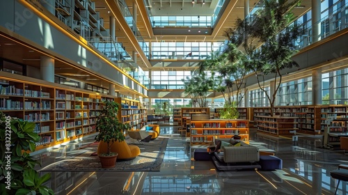 Mohammed Bin Rashid Library, Dubai, United Arab Emirates.