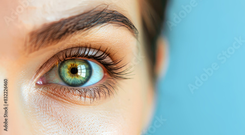 A beautiful female eye 
