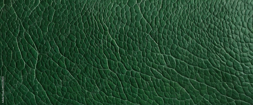 This image showcases a detailed view of green crocodile leather texture, perfect for backgrounds and patterns