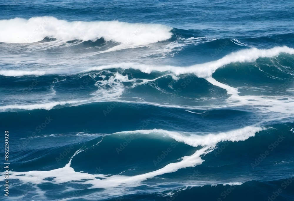 Fototapeta premium sea ​​water waves photo