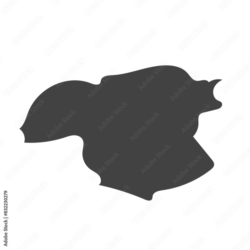 Bolívar vector map design Bolívar vector map design