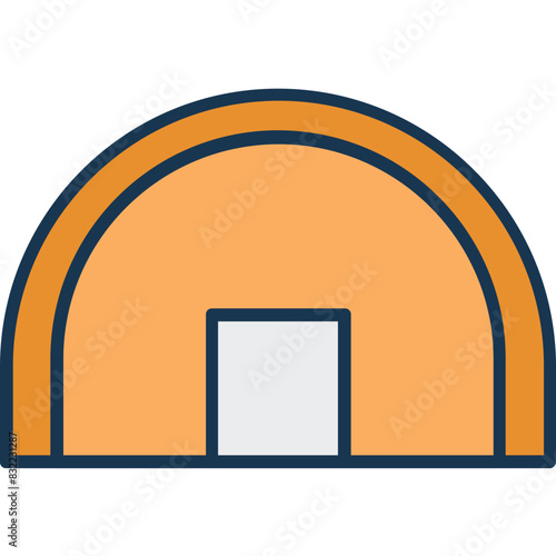 Passage  Icon Colored Outline Icon