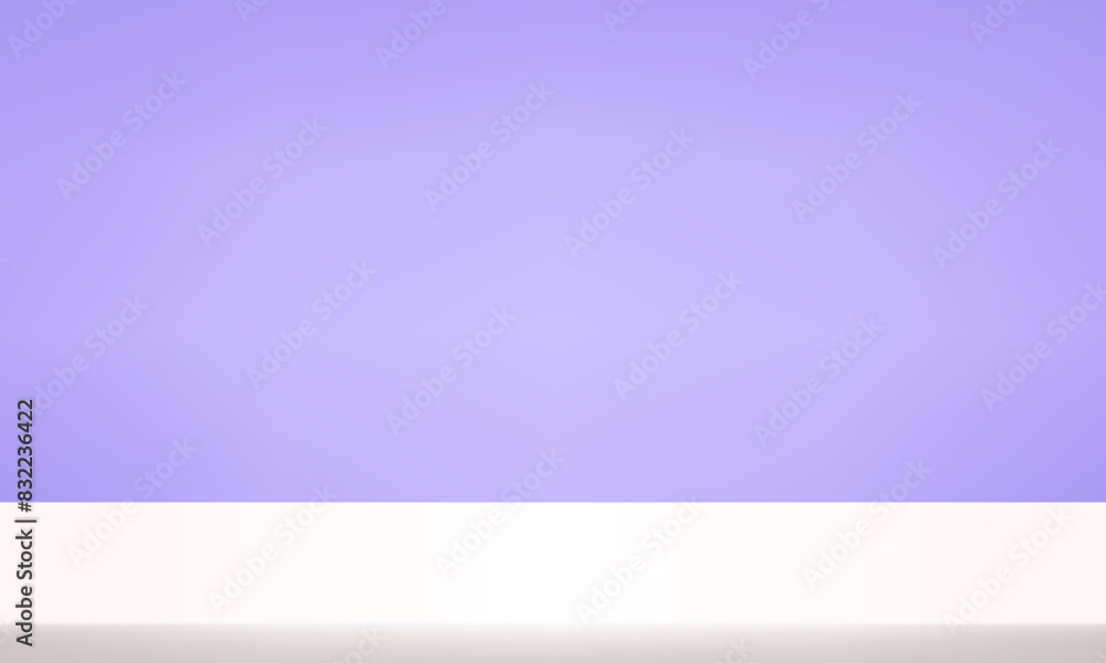 Pastel purple and white background. Space for selling products on the website. Business backdrop. Empty room with spotlight effect. Vector illustration. Pastel purple and white background. Space for selling products on the website. Business backdrop. Empty room with spotlight effect. Vector illustration.