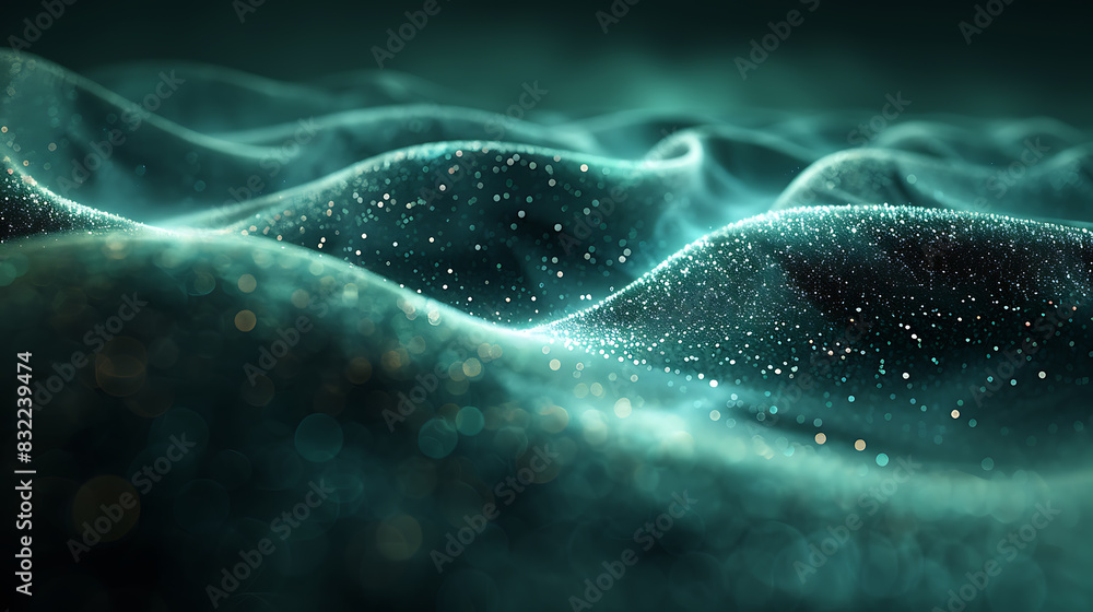 Fototapeta premium Stylish Tech-inspired Abstract Digital Canvas