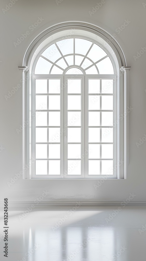 Fototapeta premium window in a white wall