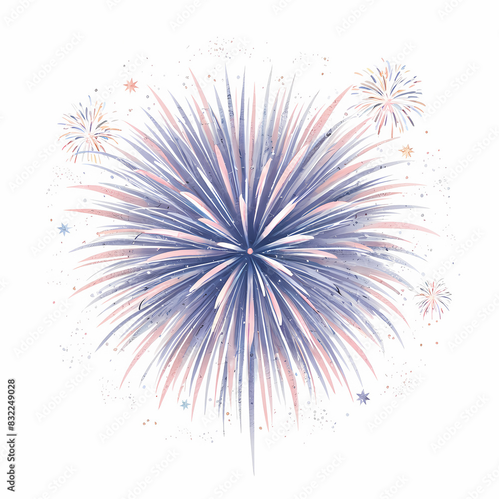 Obraz premium fireworks in the sky