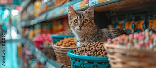 Wallpaper Mural Pet Store Interior Blurred Background Torontodigital.ca