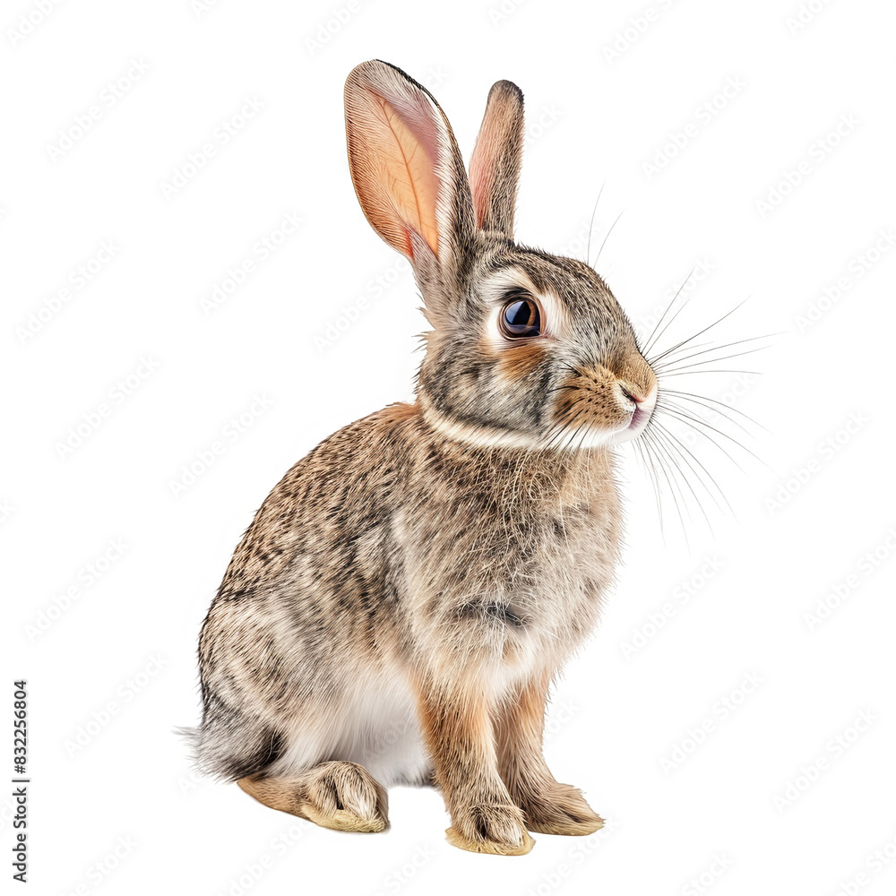 Rabbit on white background Rabbit on white background