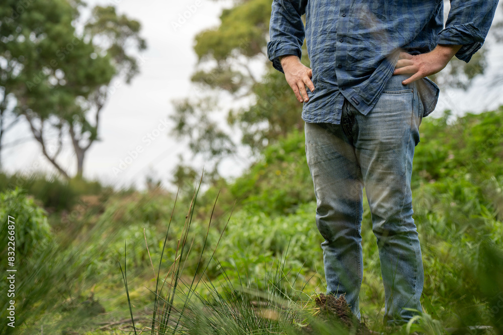 farmer holding soil looking at soil carbon in the america farmer holding soil looking at soil carbon in the america