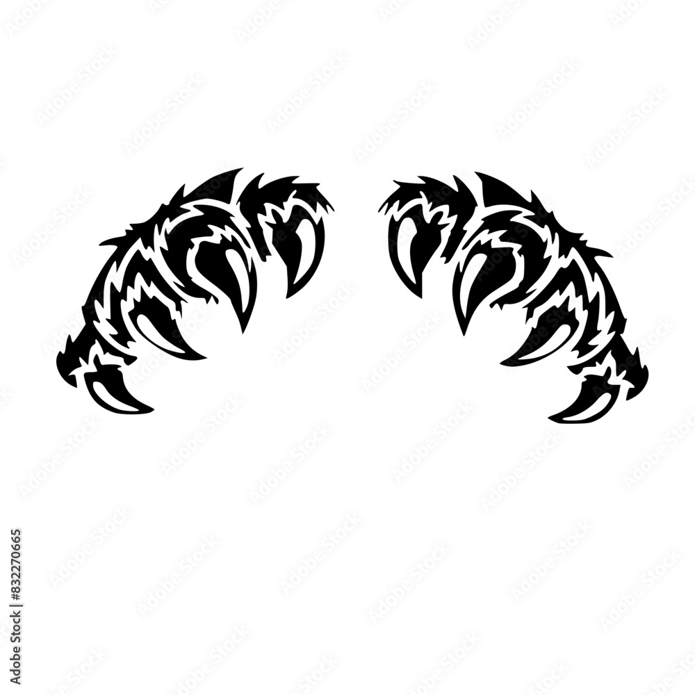 claws tattoo
