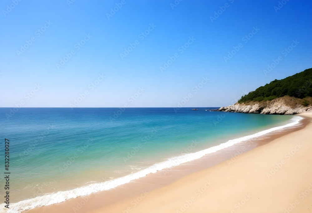 Beach in the sun Beach in the sun
