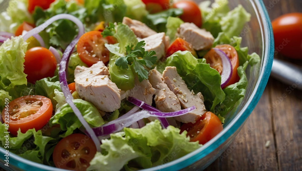 Fresh Chicken Salad Bowl Fresh Chicken Salad Bowl