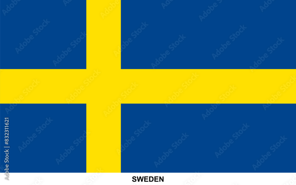 Flag of SWEDEN, SWEDEN national flag Flag of SWEDEN, SWEDEN national flag