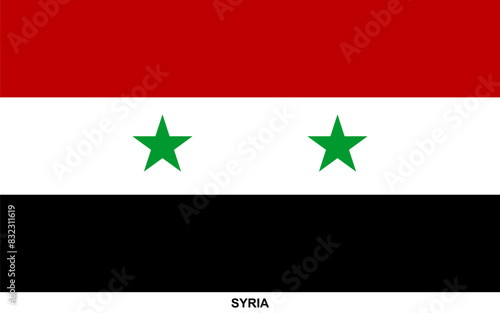 Flag of SYRIA, SYRIA national flag