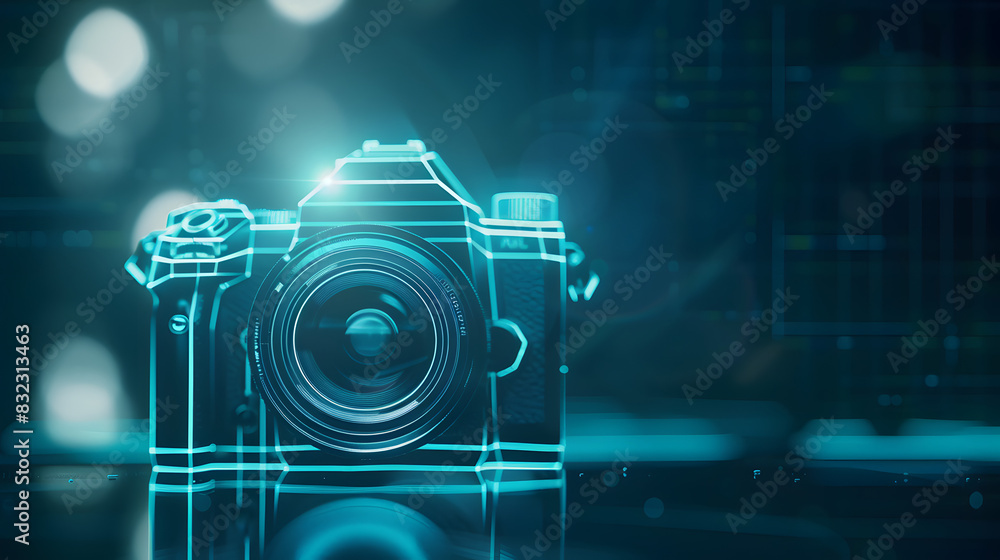 Digital technology metaverse blue background cyber information abstract communication Digital technology metaverse blue background cyber information abstract communication