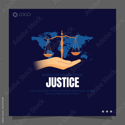 World International Justice Day, observed on July 17th, highlights the importance of promoting justice.