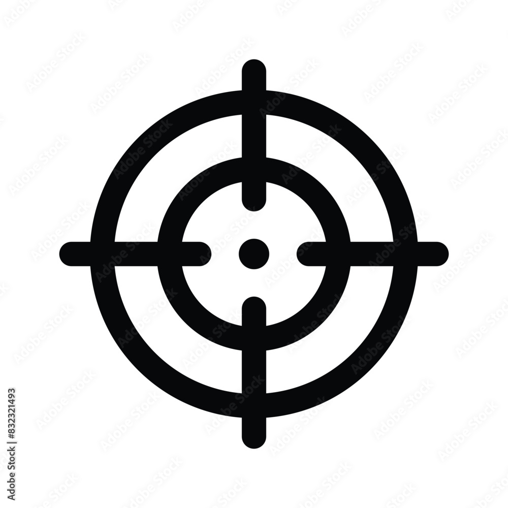 Get this creative icon of target in editable style Get this creative icon of target in editable style