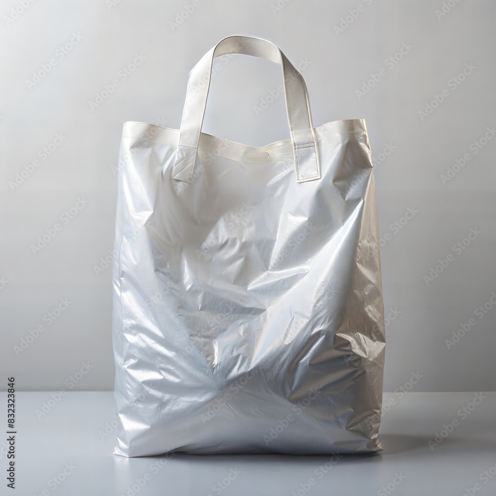 Shopping plastic bag isolated on white background Shopping plastic bag isolated on white background