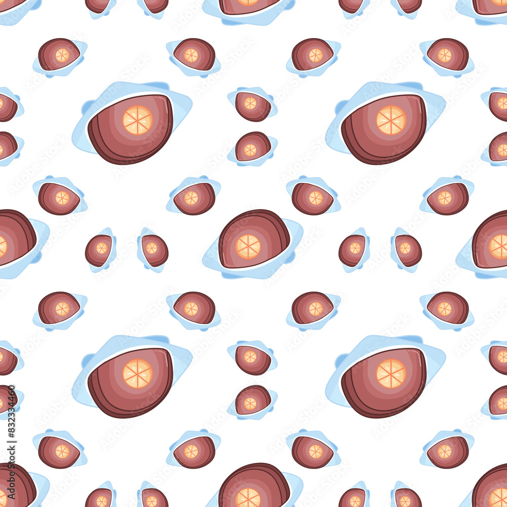 seamless pattern with cake seamless pattern with cake