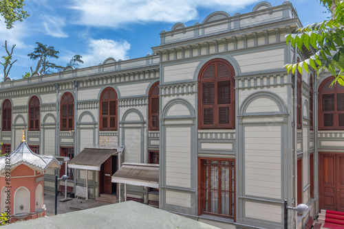 Exterior view of the historic Ertuğrul Tekke Mosque.