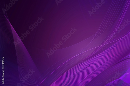 Purple Gradient background with elegant line for modern advertising graphics and website illustration