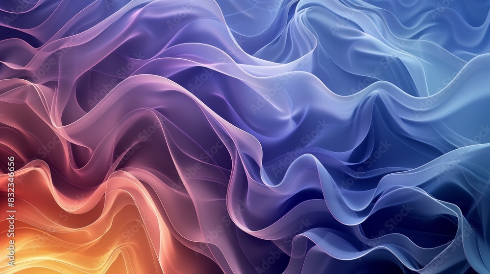 Abstract wallpaper background featuring flowing organic lines in a gradient of cool tones, evoking a sense of serenity. Abstract wallpaper background featuring flowing organic lines in a gradient of cool tones, evoking a sense of serenity.