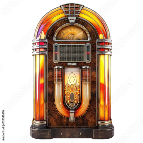 classic jukebox isolated 6