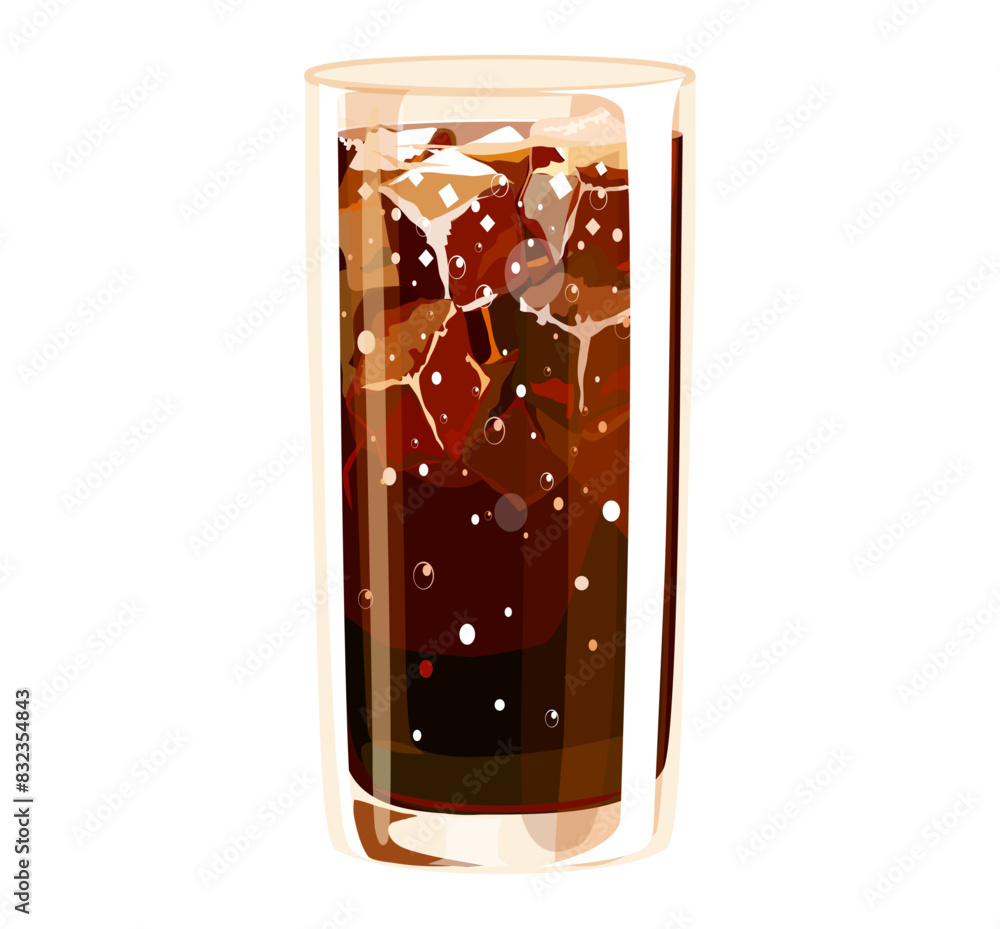 Obraz premium コーラのイラスト