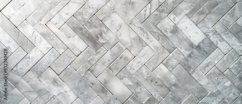 Abstract Stone Tile Pattern Background - High-Resolution Herringbone Grey Texture for Design and Decoration Projects