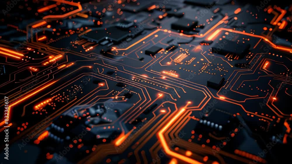 Generic digital technology background Generic digital technology background