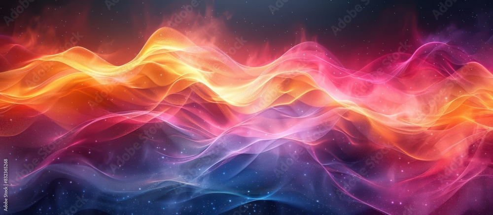 abstract colorful gradient background presentation concept