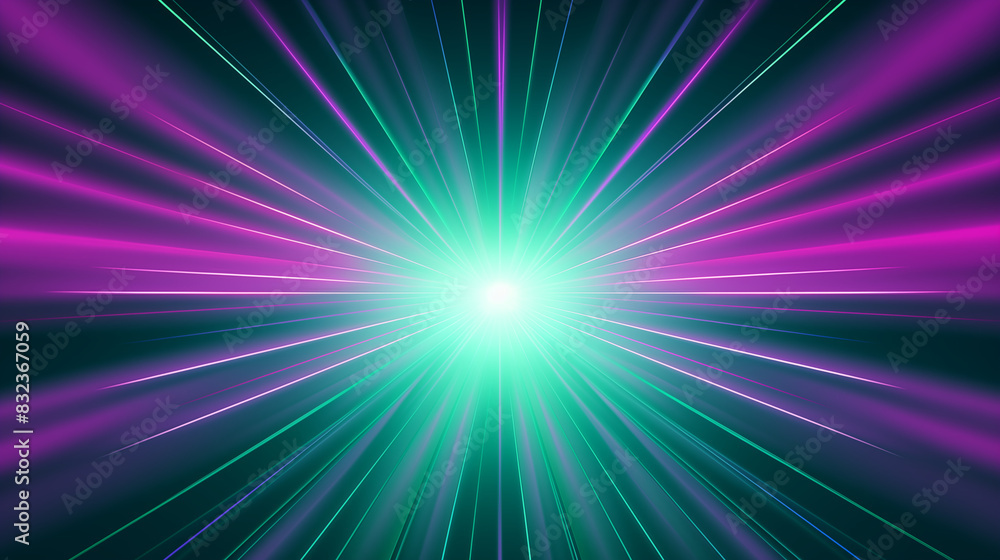 Abstract Image Pattern Background, Colorful Rays, Radiating Lines and Neon Colors, Texture, Wallpaper, Background, Cell Phone Cover and Screen, Smartphone, Computer, Laptop, 16:9 Format - PNG