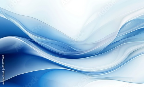fondo abstracto. olas azules