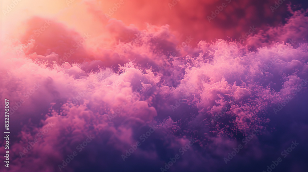 A pink and purple sky with clouds A pink and purple sky with clouds