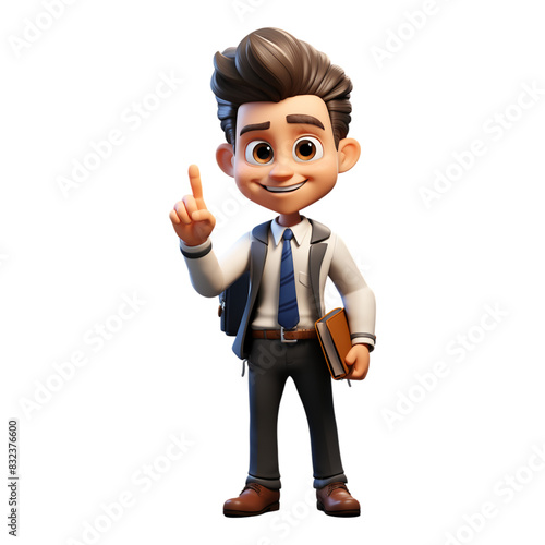 A Picture of a Cheerful Person: A Message of Confidence and Assurance