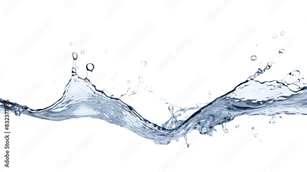 Water splash, Transparent background or PNG file