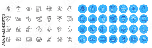 Leadership, Cyber attack and Locks line icons pack. Approved award, Rfp, Grill basket web icon. Approved, Ranking star, Image carousel pictogram. Online test, Fraud, Clean bubbles. Vector