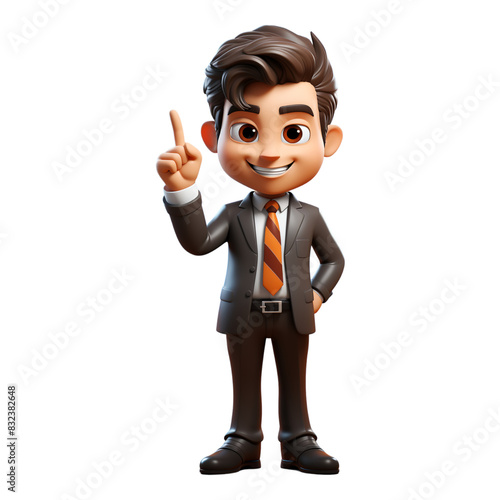 A Picture of a Cheerful Person: A Message of Confidence and Assurance
