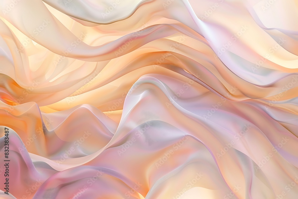 Obraz premium A close up of a wave pink background