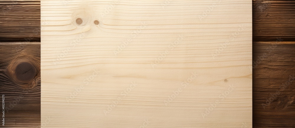 Blank notepad with copy space on a wooden surface Blank notepad with copy space on a wooden surface